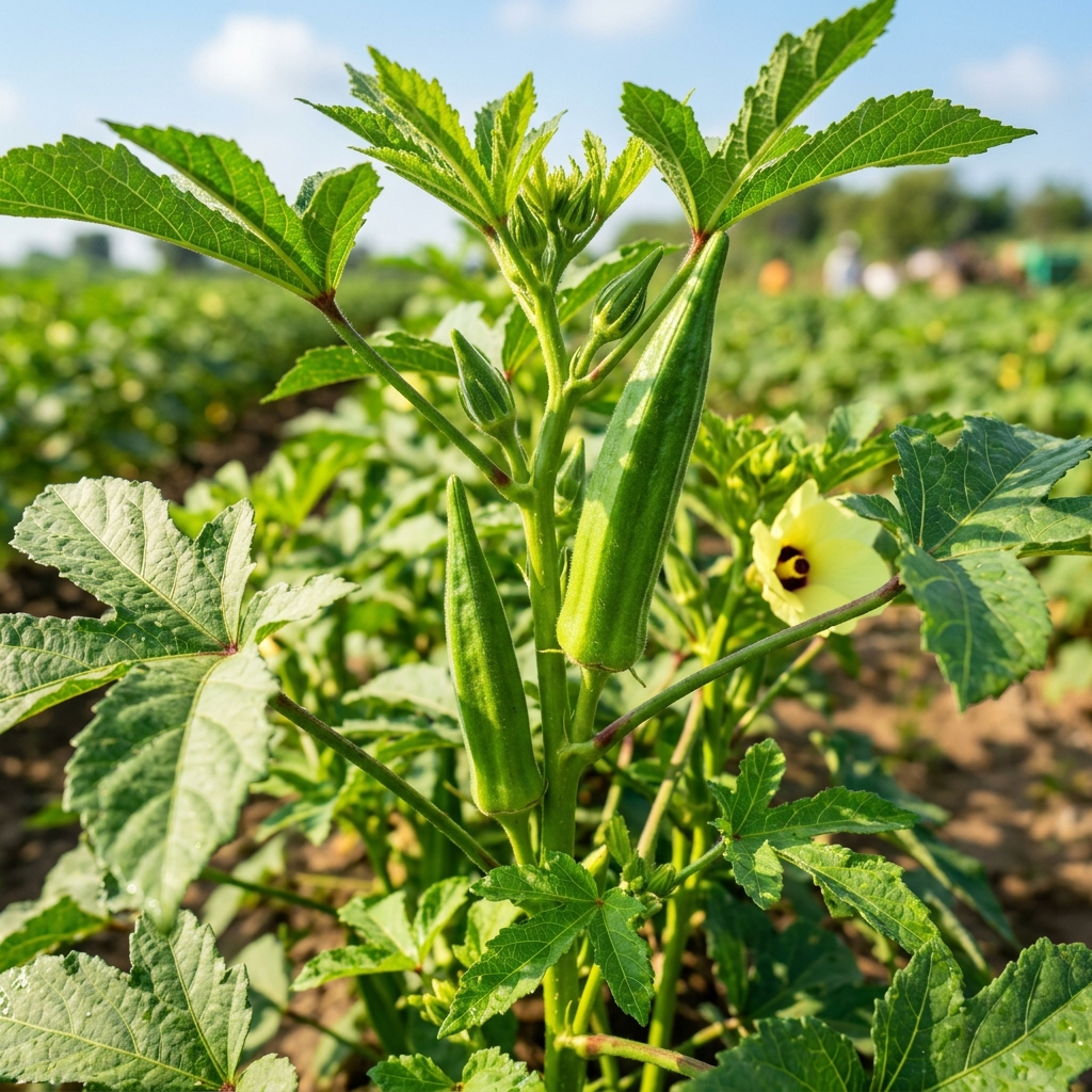 भेंडी – Okra lady finger